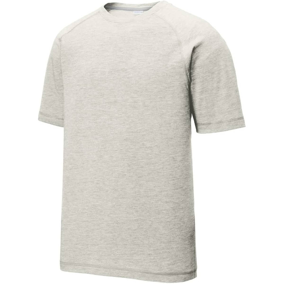 Sport-Tek  PosiCharge  Tri-Blend Wicking Raglan Tee