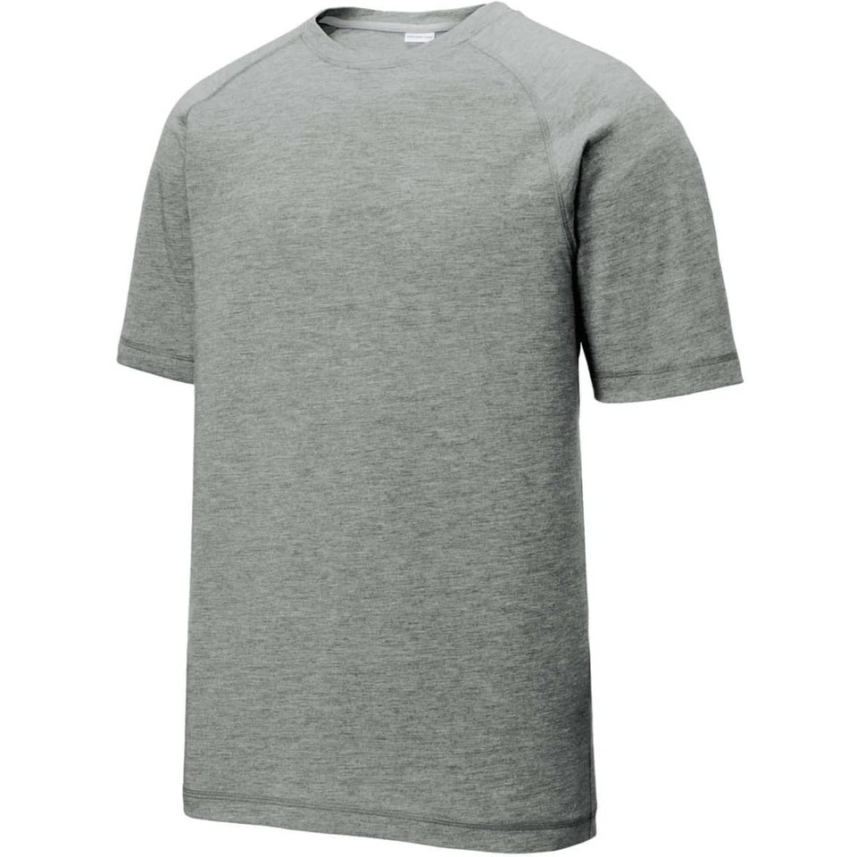 Sport-Tek  PosiCharge  Tri-Blend Wicking Raglan Tee