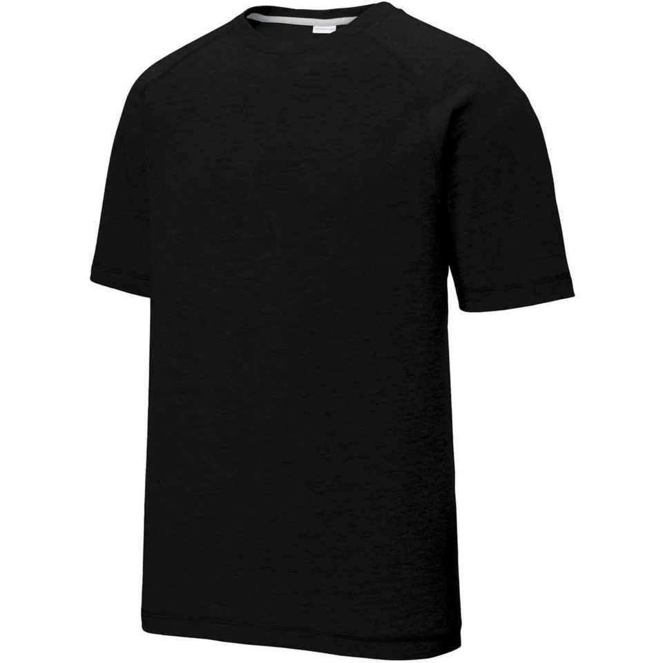 Sport-Tek  PosiCharge  Tri-Blend Wicking Raglan Tee