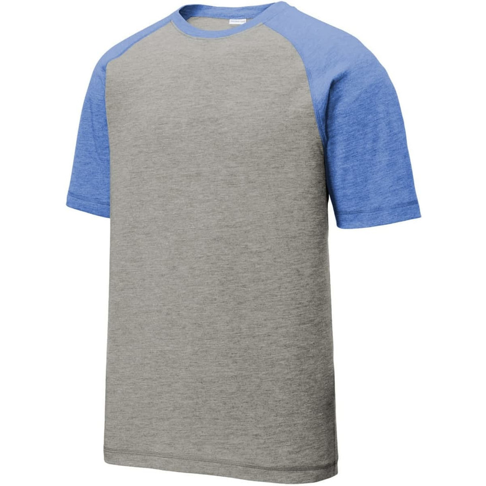 Sport-Tek  PosiCharge  Tri-Blend Wicking Raglan Tee