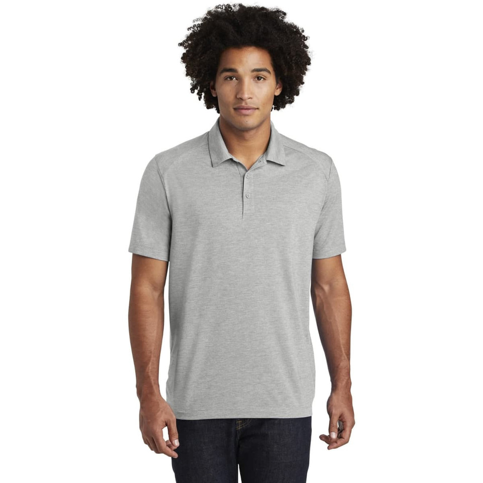 Sport-Tek  PosiCharge  Tri-Blend Wicking Polo