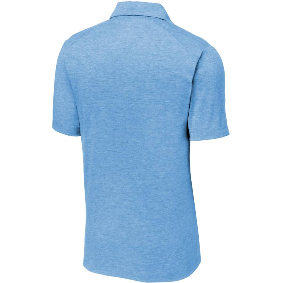 Sport-Tek  PosiCharge  Tri-Blend Wicking Polo