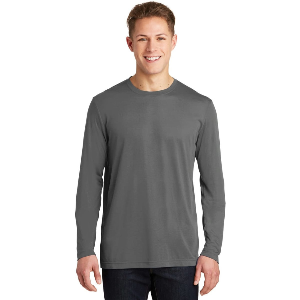 Sport-Tek Long Sleeve PosiCharge Competitor Cotton Touch Tee