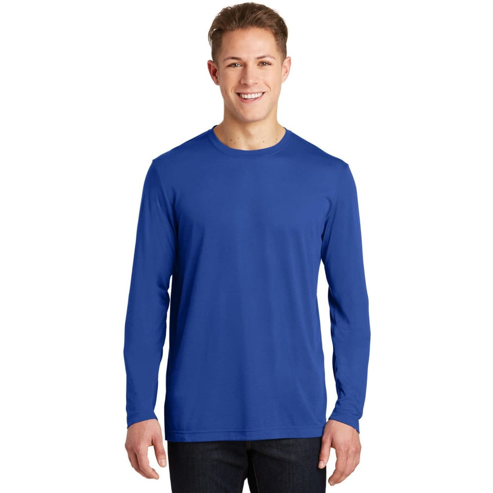 Sport-Tek Long Sleeve PosiCharge Competitor Cotton Touch Tee