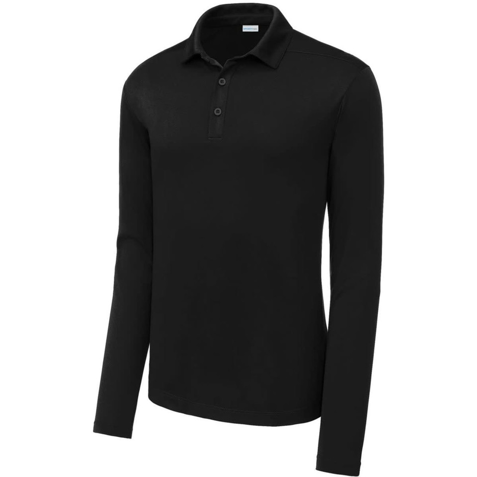 Sport-Tek Posi-UV Pro Long Sleeve Polo