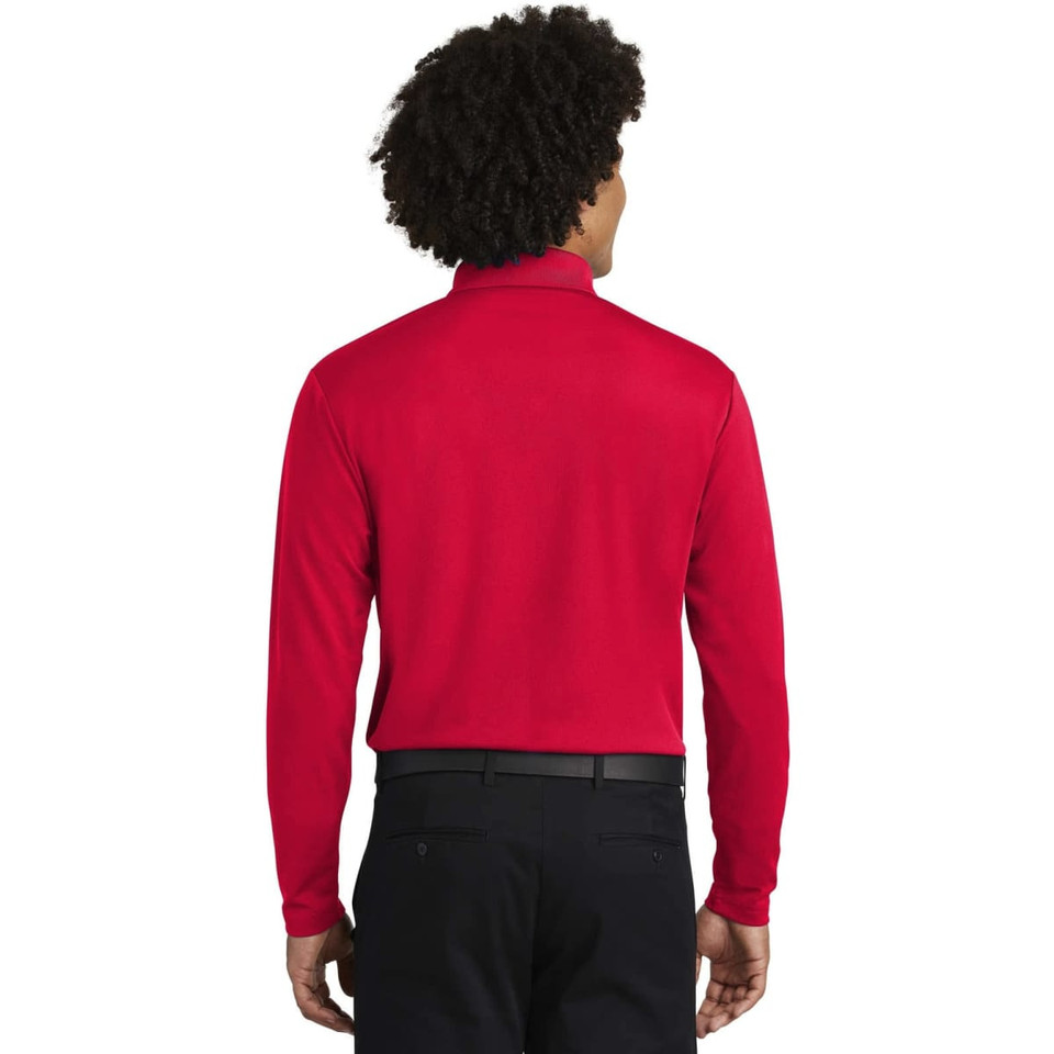 Sport-Tek  PosiCharge  RacerMesh  Long Sleeve Polo