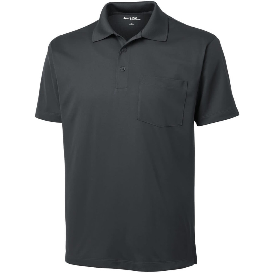 Sport-Tek Micropique Sport-Wick Pocket Polo