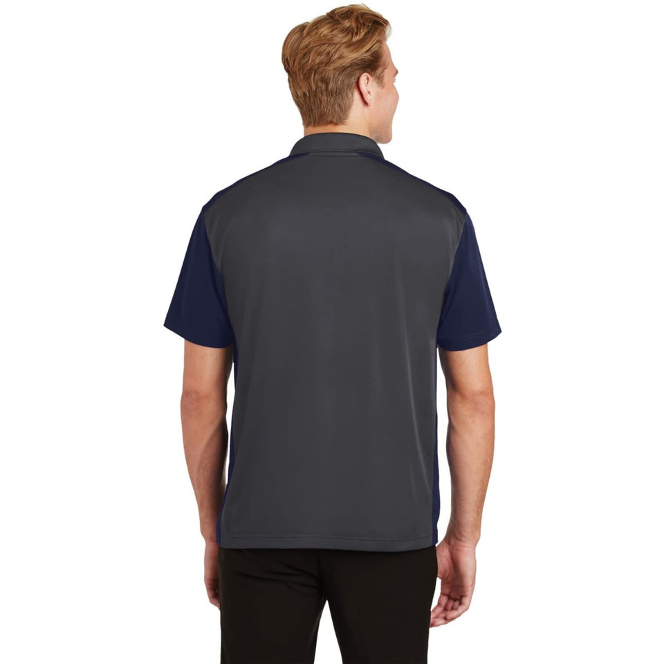 Sport-Tek Colorblock Micropique Sport-Wick Polo