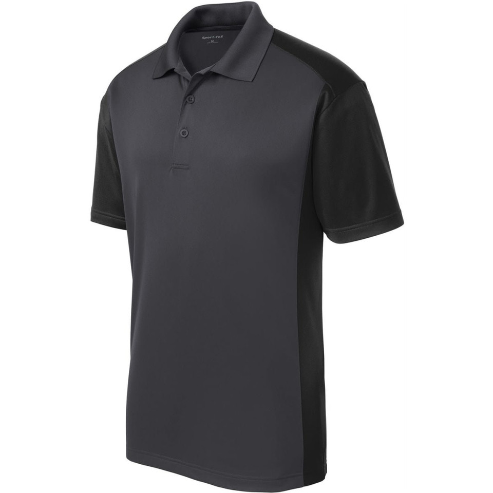 Sport-Tek Colorblock Micropique Sport-Wick Polo