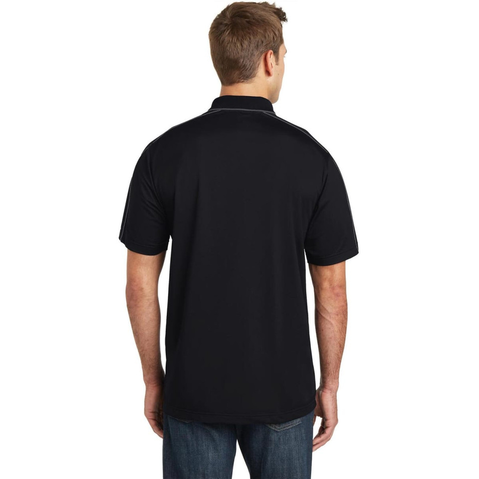 Sport-Tek Micropique Sport-Wick Piped Polo