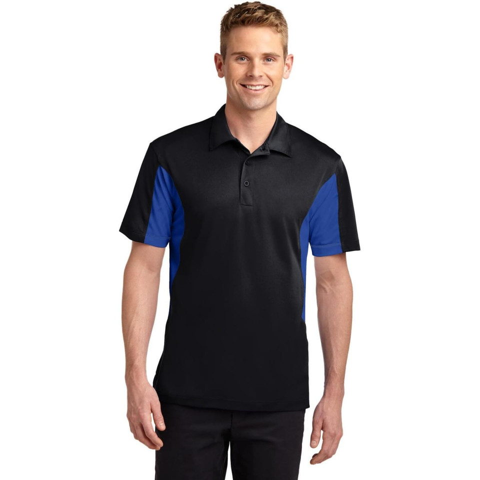 Sport-Tek Side Blocked Micropique Sport-Wick Polo
