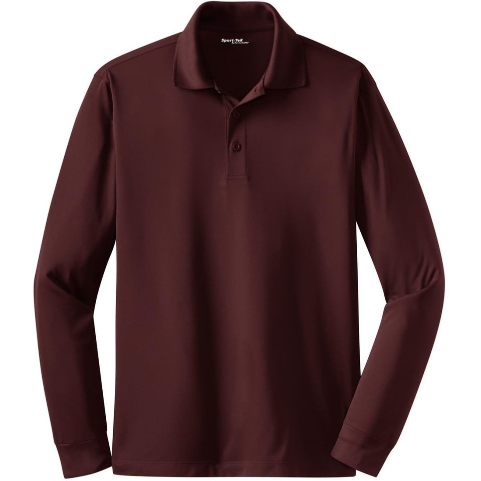 Sport-Tek Long Sleeve Micropique Sport-Wick Polo