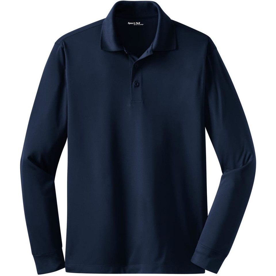 Sport-Tek Long Sleeve Micropique Sport-Wick Polo