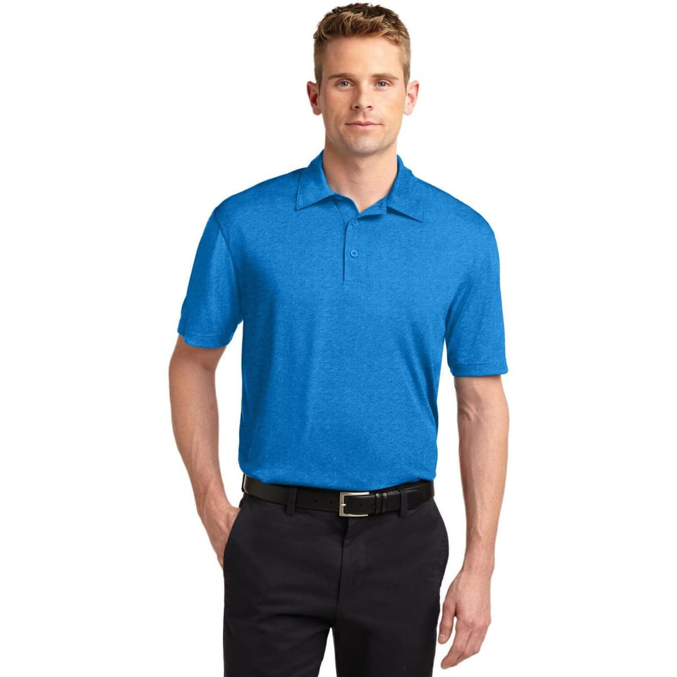 Sport-Tek Heather Contender Polo