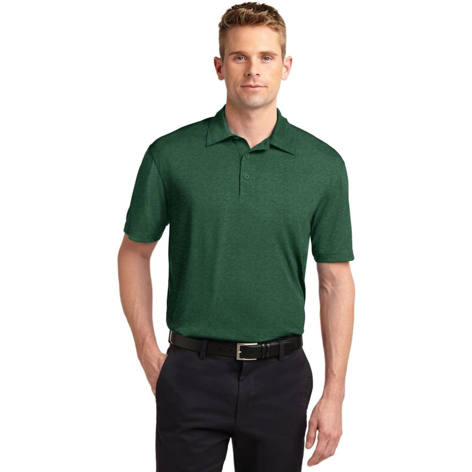 Sport-Tek Heather Contender Polo