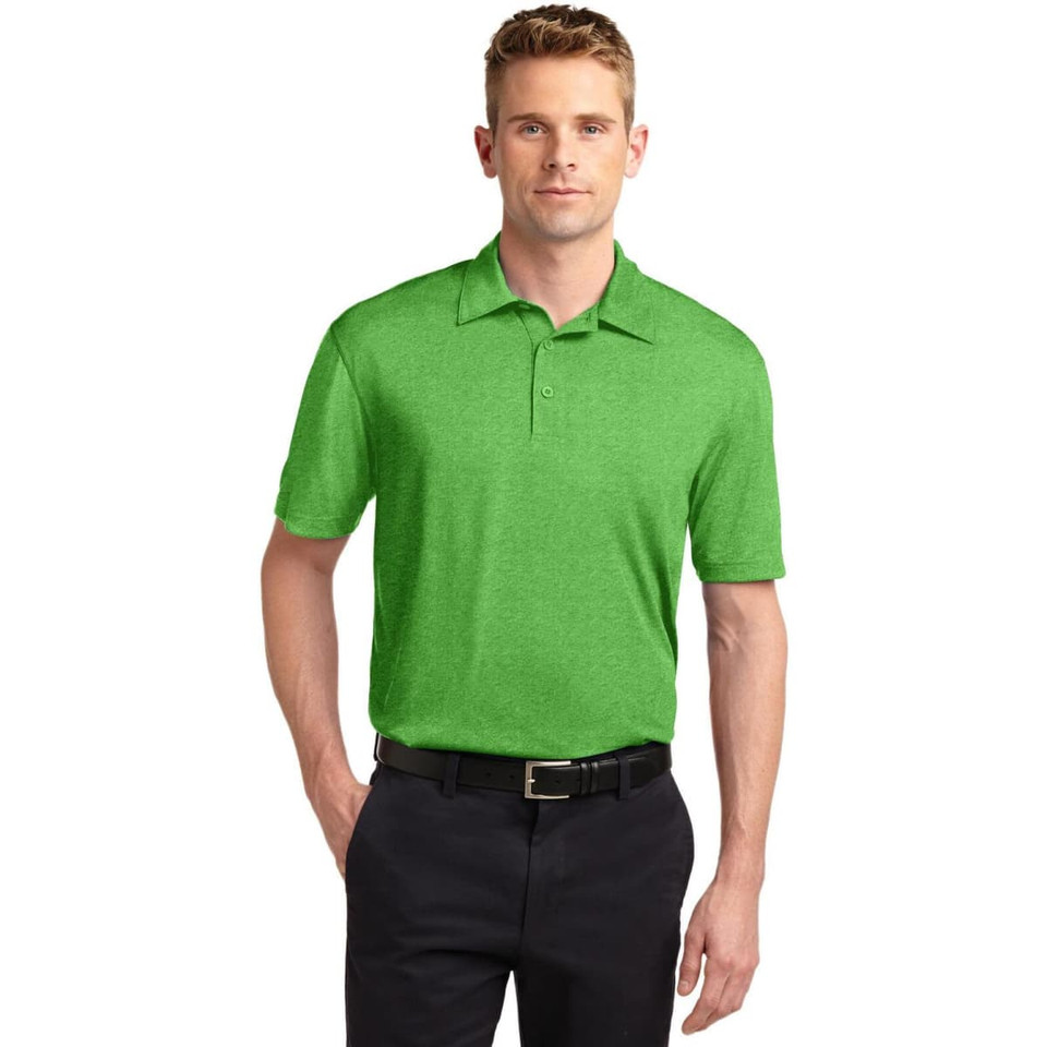 Sport-Tek Heather Contender Polo