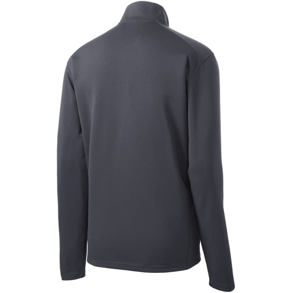 Sport-Tek Sport-Wick Textured 1/4-Zip Pullover