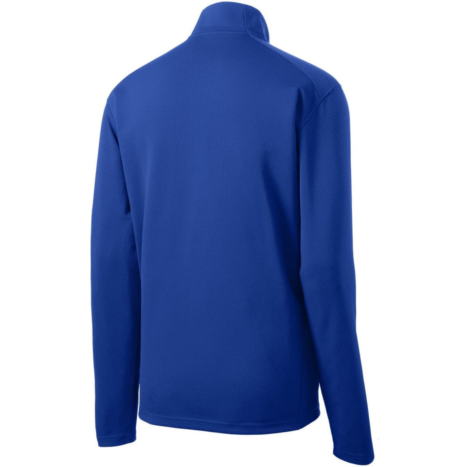 Sport-Tek Sport-Wick Textured 1/4-Zip Pullover