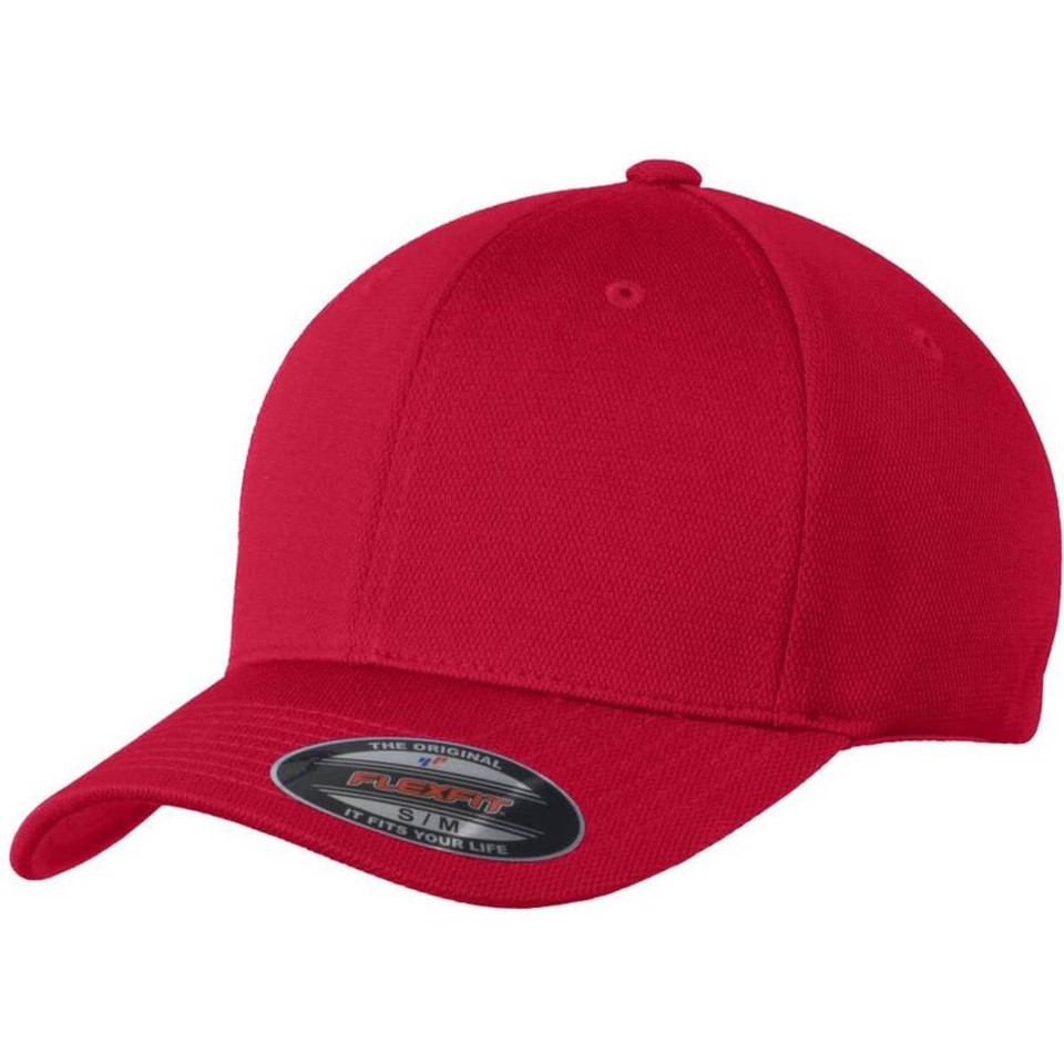 Sport-Tek Flexfit Cool & Dry Poly Block Mesh Cap