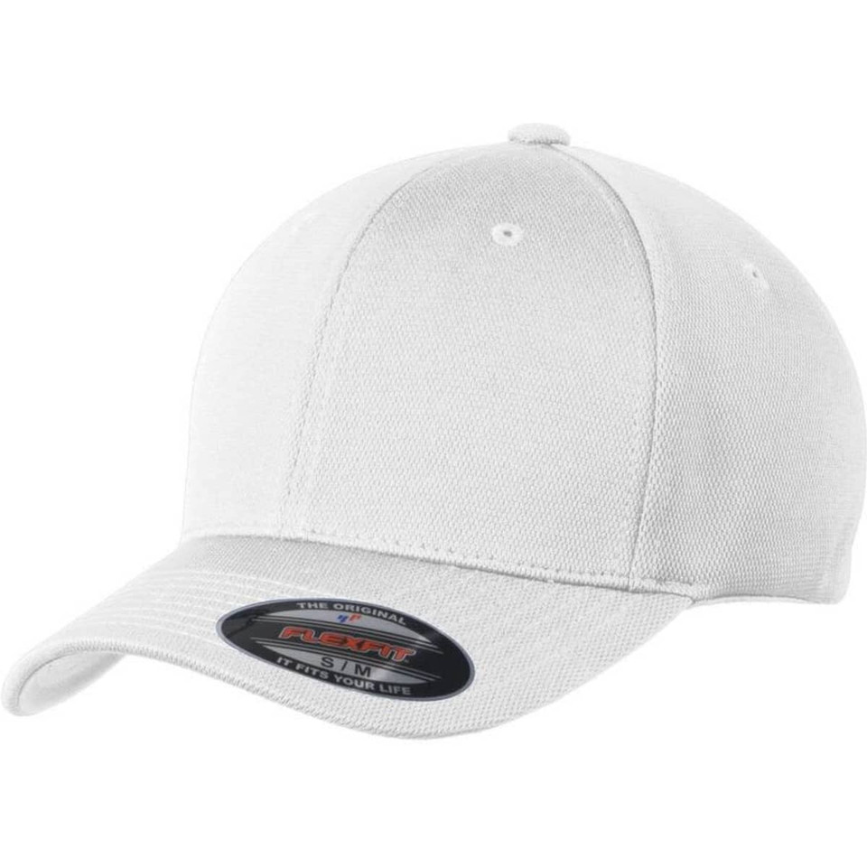 Sport-Tek Flexfit Cool & Dry Poly Block Mesh Cap