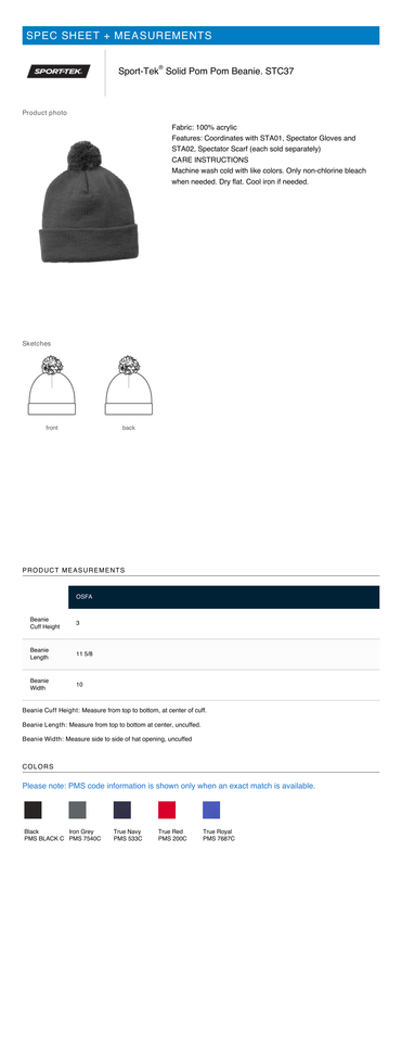 size guide