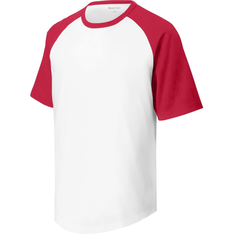 Sport-Tek Short Sleeve Colorblock Raglan Jersey