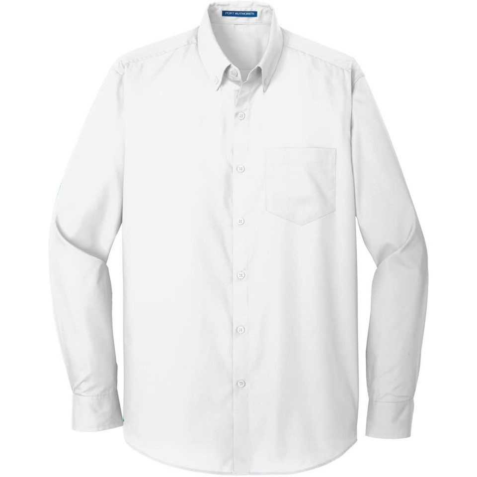 Port Authority Long Sleeve Carefree Poplin Shirt