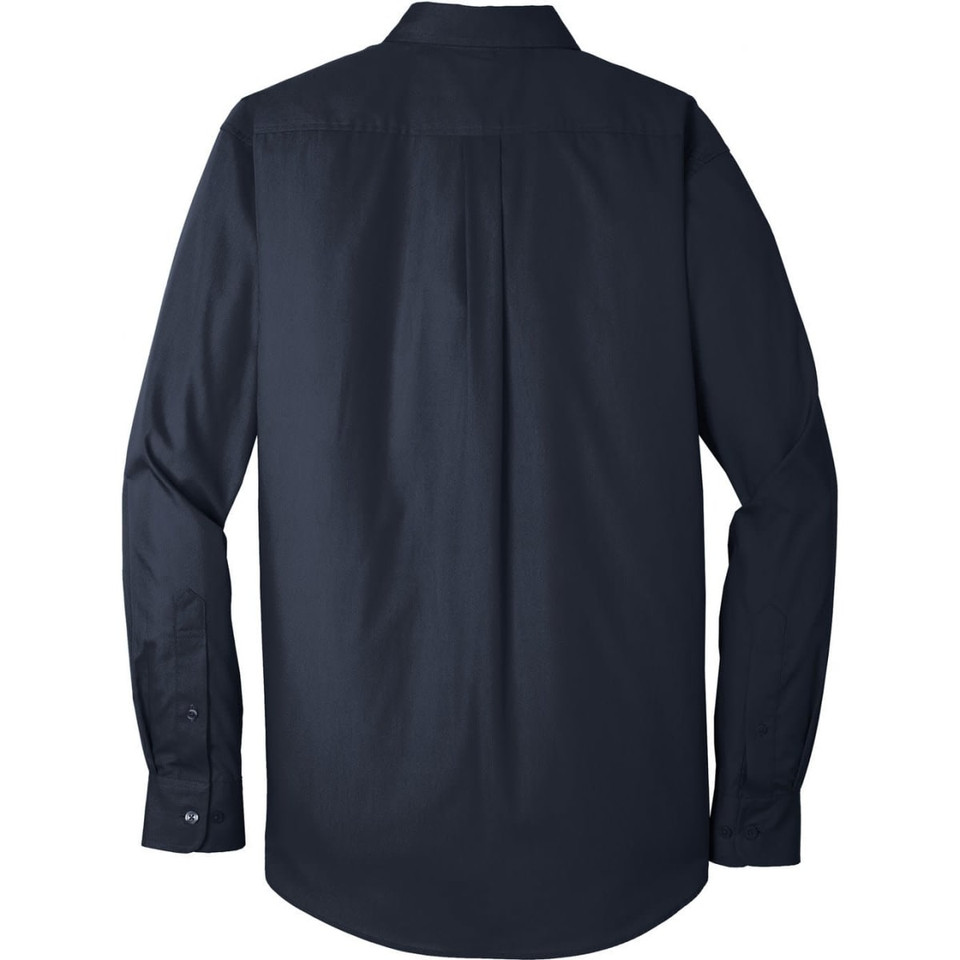 Port Authority Long Sleeve Carefree Poplin Shirt
