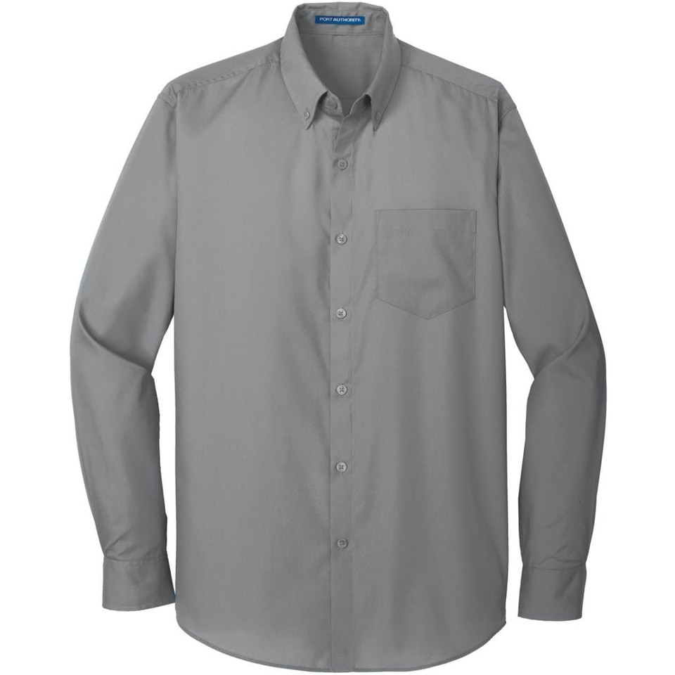 Port Authority Long Sleeve Carefree Poplin Shirt