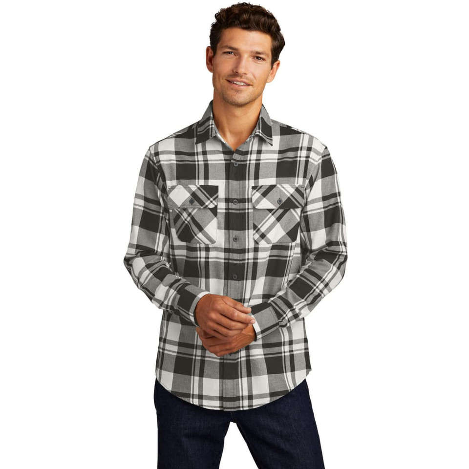 Port Authority Plaid Flannel Shirt