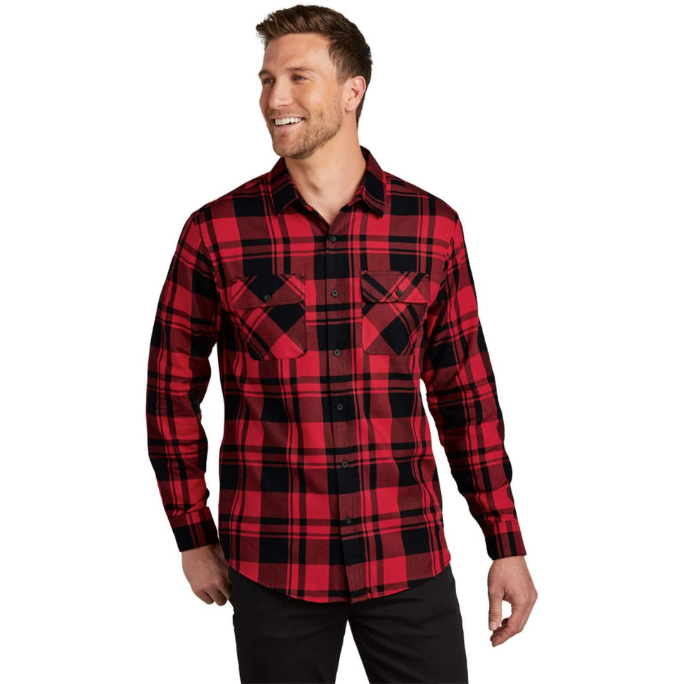 Port Authority Plaid Flannel Shirt