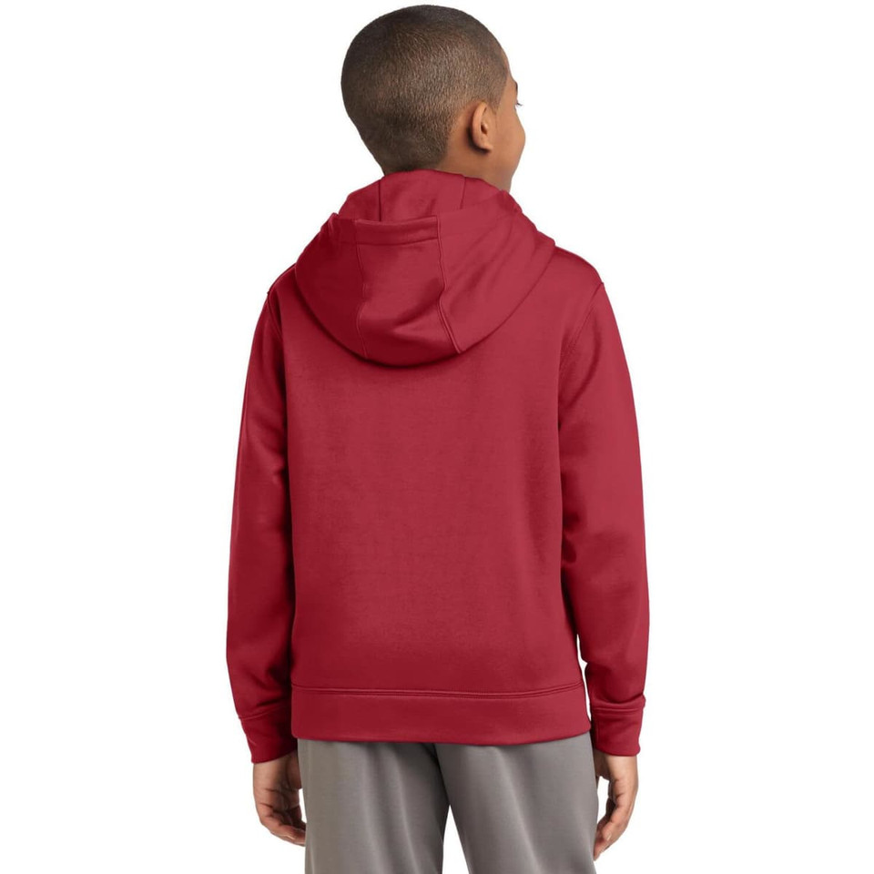 Sport-Tek Youth Sport-Wick Fleece Hooded Pullover