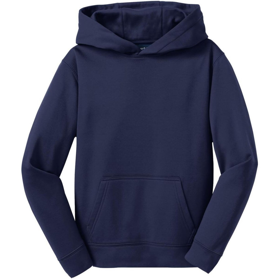Sport-Tek Youth Sport-Wick Fleece Hooded Pullover