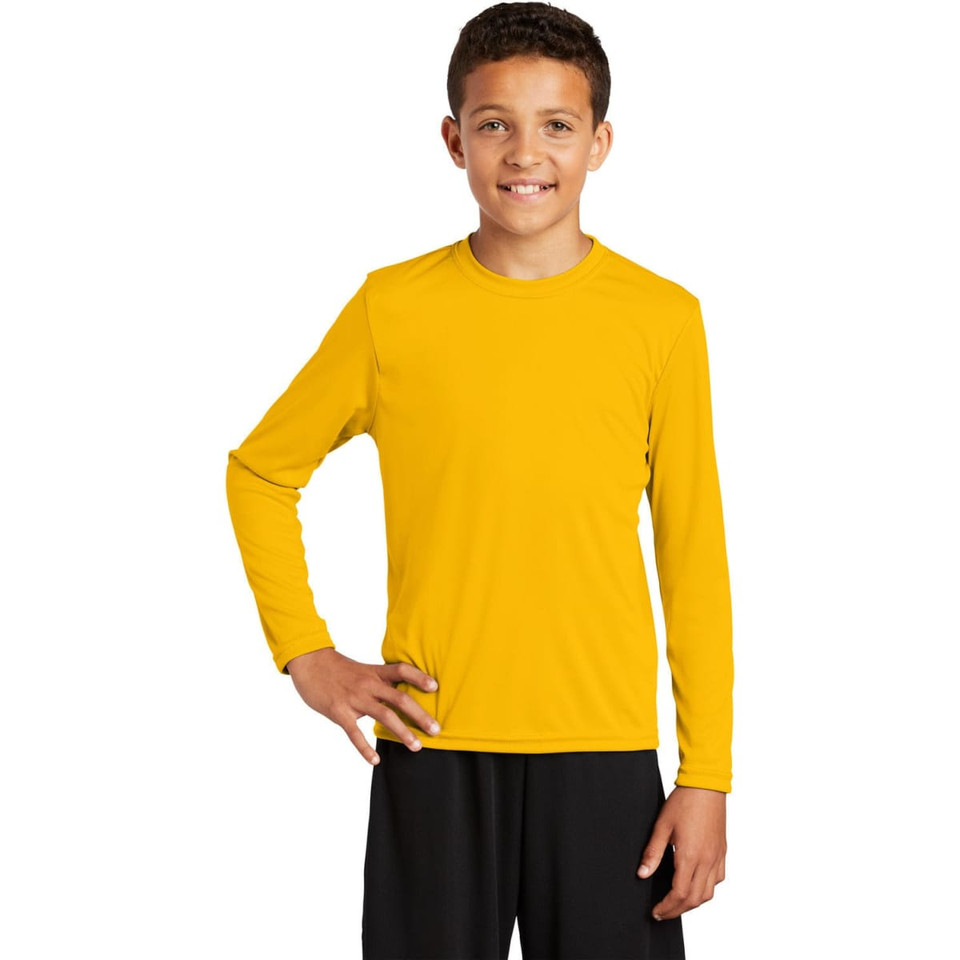 Sport-Tek Youth Long Sleeve PosiCharge Competitor Tee