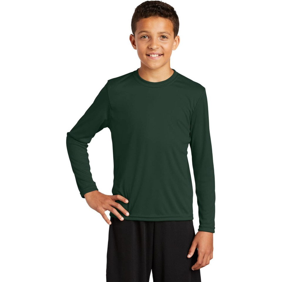 Sport-Tek Youth Long Sleeve PosiCharge Competitor Tee