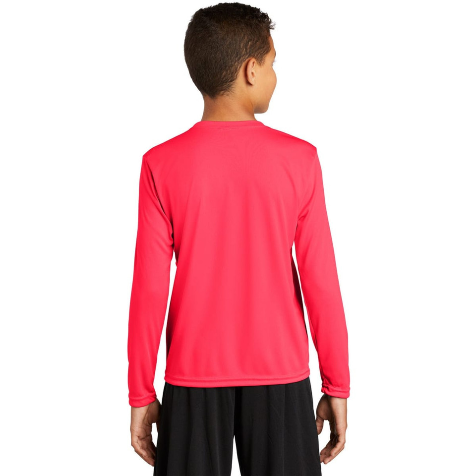 Sport-Tek Youth Long Sleeve PosiCharge Competitor Tee