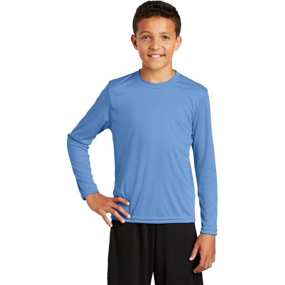 Sport-Tek Youth Long Sleeve PosiCharge Competitor Tee