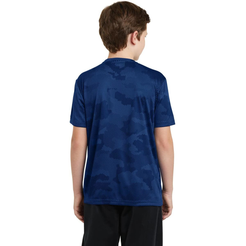 Sport-Tek Youth CamoHex Tee