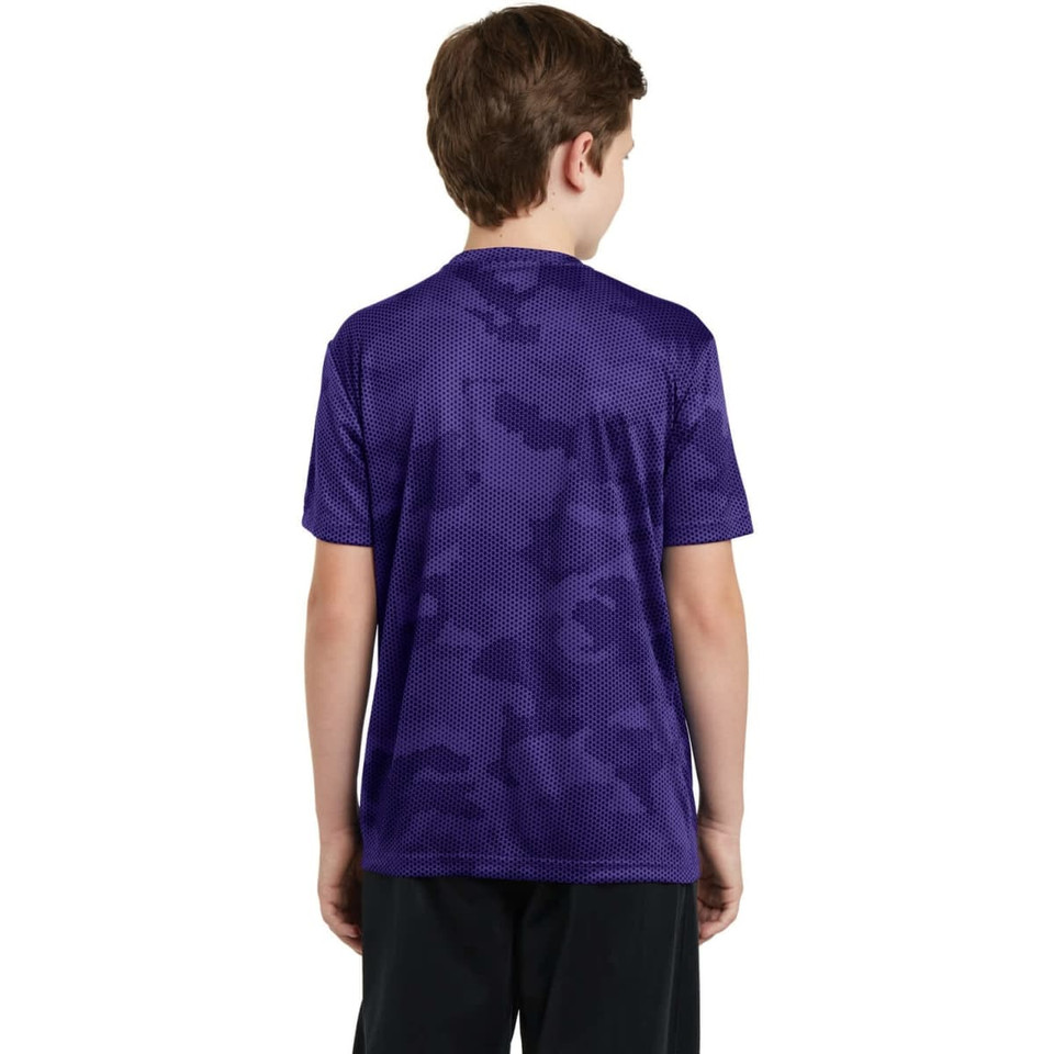 Sport-Tek Youth CamoHex Tee