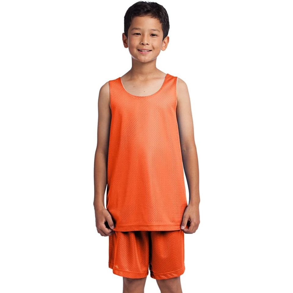 Sport-Tek Youth PosiCharge Classic Mesh Reversible Tank