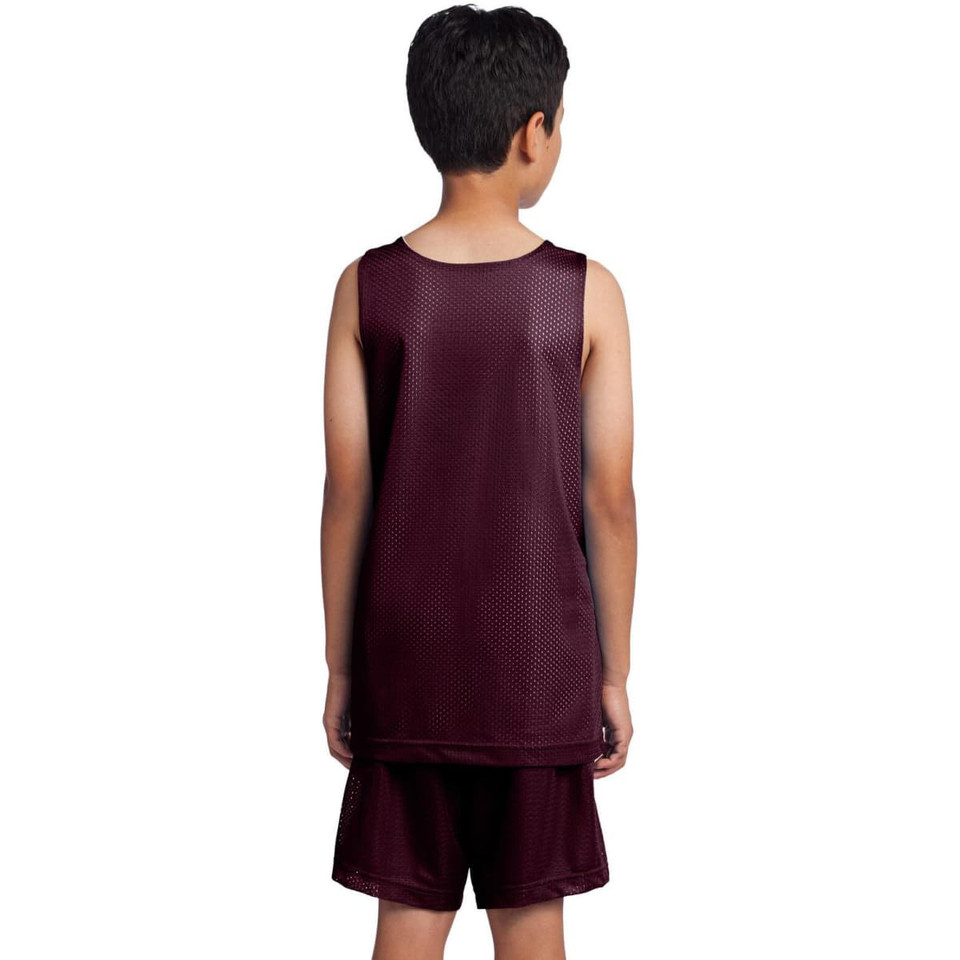Sport-Tek Youth PosiCharge Classic Mesh Reversible Tank