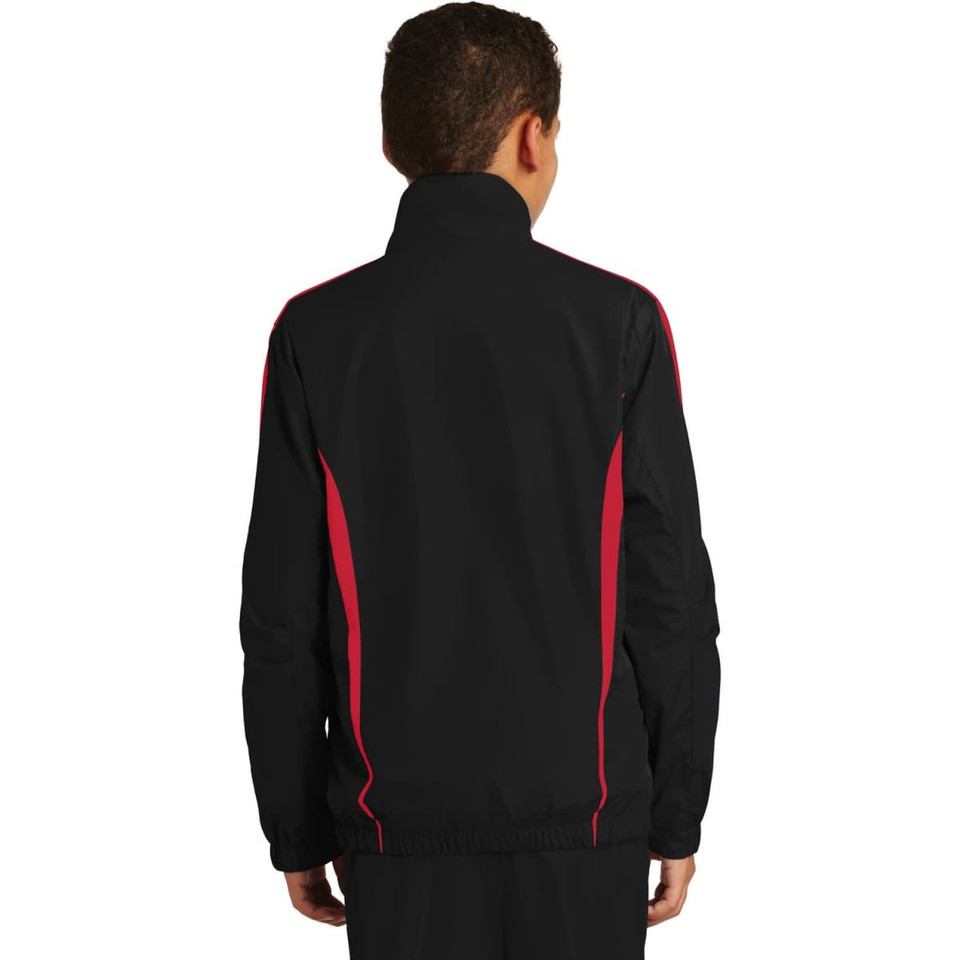 Sport-Tek Youth Colorblock Raglan Jacket