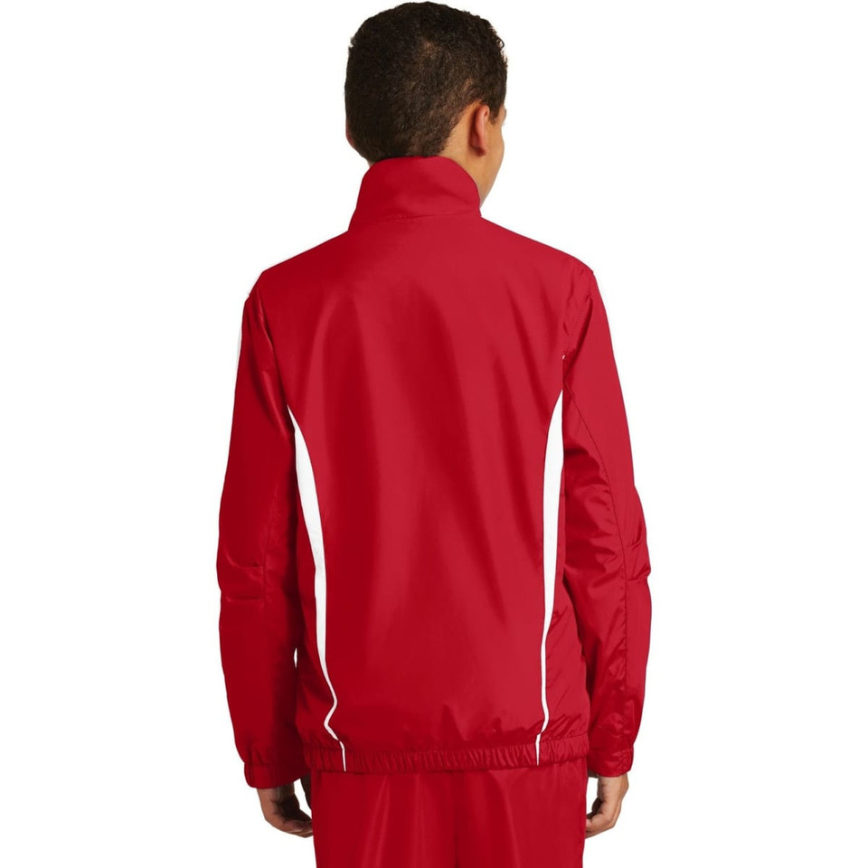 Sport-Tek Youth Colorblock Raglan Jacket