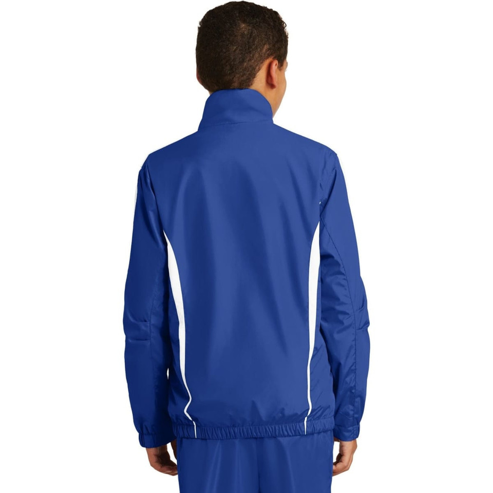 Sport-Tek Youth Colorblock Raglan Jacket