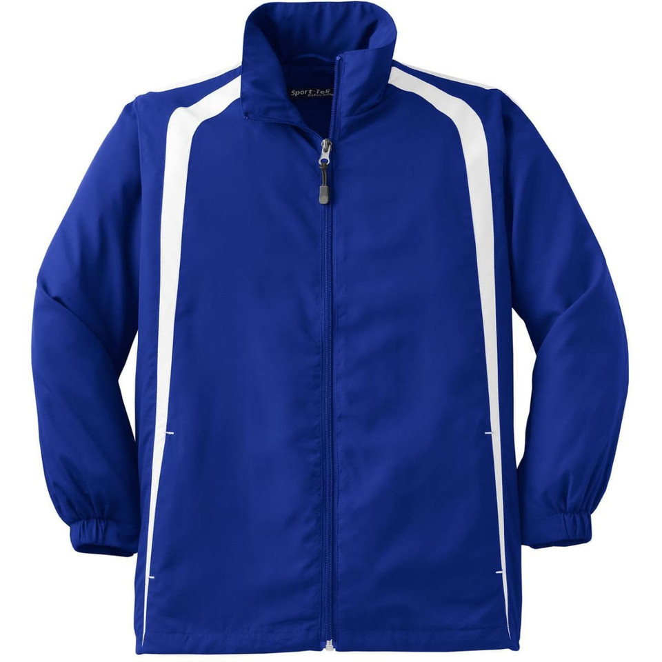 Sport-Tek Youth Colorblock Raglan Jacket