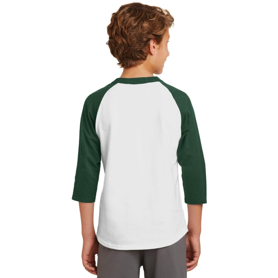 Sport-Tek Youth Colorblock Raglan Jersey