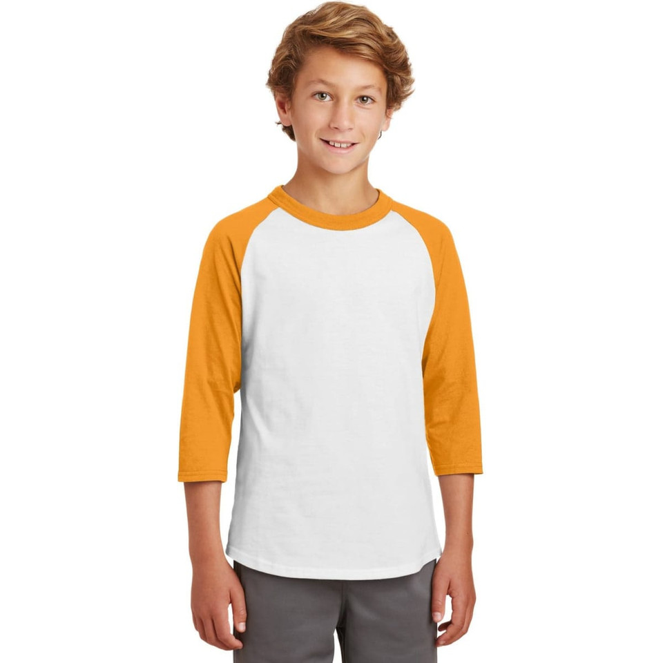 Sport-Tek Youth Colorblock Raglan Jersey