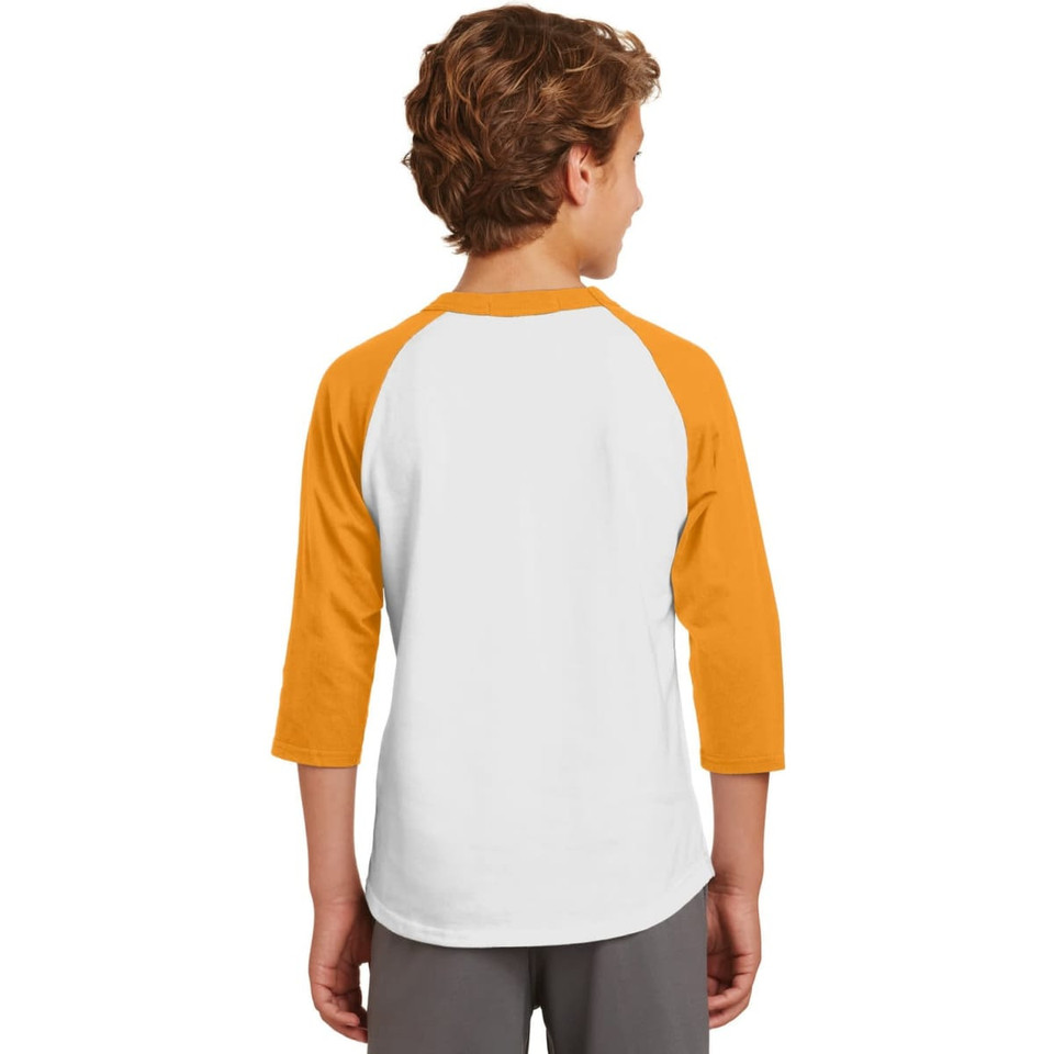 Sport-Tek Youth Colorblock Raglan Jersey