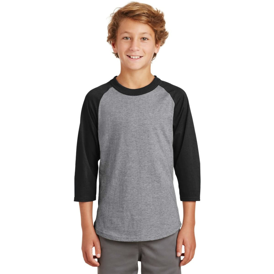 Sport-Tek Youth Colorblock Raglan Jersey