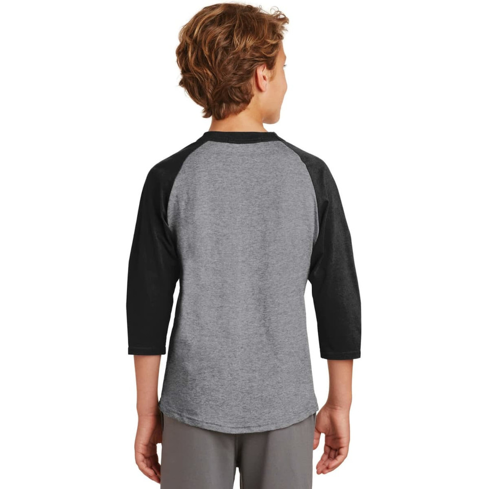 Sport-Tek Youth Colorblock Raglan Jersey